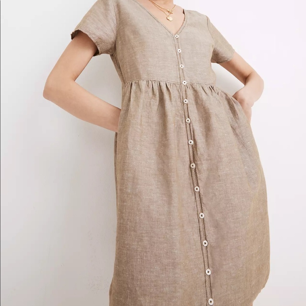 Madewell button down dress